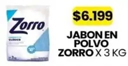 Autoservicio Capo Zorro jabon en polvo oferta