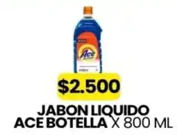 Autoservicio Capo Ace jabon liquido botella oferta
