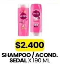 Autoservicio Capo Sedal shampoo/acond. oferta