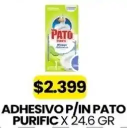 Autoservicio Capo Pato adhesivo p/in purific oferta