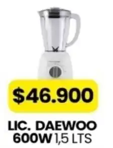 Autoservicio Capo Lic. daewoo oferta