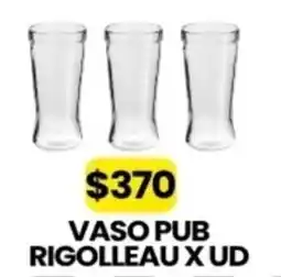 Autoservicio Capo Vaso pub rigolleau oferta