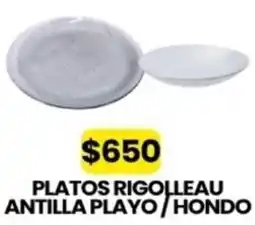 Autoservicio Capo Platos rigolleau antilla playo hondo oferta