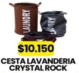 Autoservicio Capo Cesta lavanderia crystal rock oferta