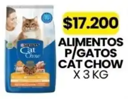 Autoservicio Capo Cat chow alimentos p/gatos oferta
