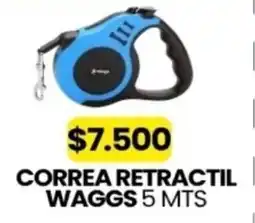 Autoservicio Capo Waggs correa retractil oferta
