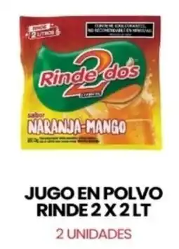 Autoservicio Capo Rinde 2 jugo en polvo oferta