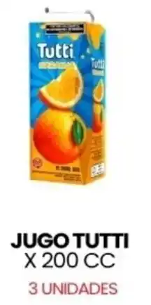 Autoservicio Capo Tutti jugo oferta