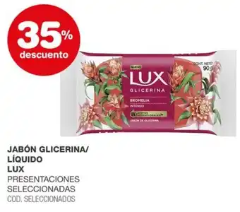 Lux jabón glicerina/ líquido