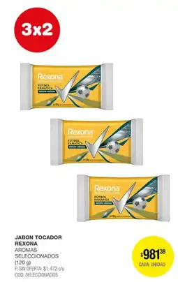 Atomo Conviene Rexona jabon tocador aromas oferta