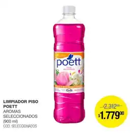 Atomo Conviene Poett limpiador piso oferta