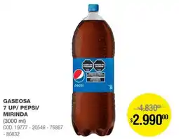 Atomo Conviene 7 up/ pepsi/ mirinda gaseosa oferta