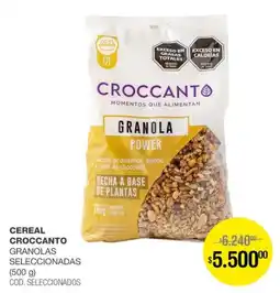 Atomo Conviene Croccanto cereal granolas seleccionadas oferta