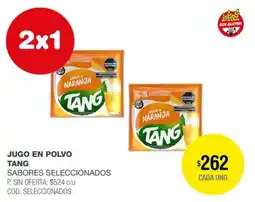 Atomo Conviene Tang jugo en polvo sabores seleccionados oferta