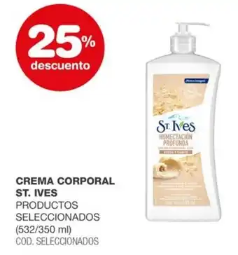 Atomo Conviene St. ives crema corporal oferta