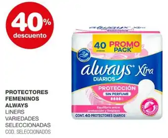 Atomo Conviene Always protectores femeninos oferta