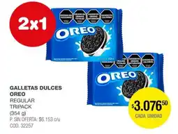 Atomo Conviene Oreo galletas dulces regular tripack oferta