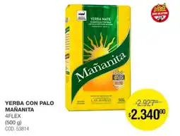 Atomo Conviene Mañanita yerba con palo oferta