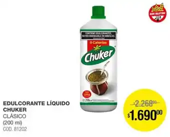 Atomo Conviene Chuker edulcorante líquido clásico oferta