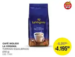 Atomo Conviene La virginia café molido torrado equilibrado oferta