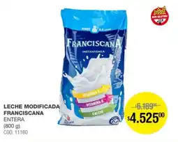 Atomo Conviene Franciscana leche modificada entera oferta