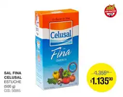 Atomo Conviene Celusal sal fina estuche oferta