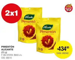 Atomo Conviene Alicante pimentón oferta