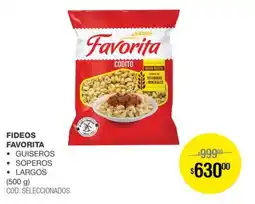 Atomo Conviene Favorita fideos codito oferta