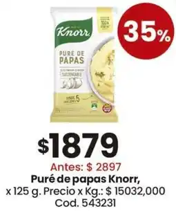 Coto Knorr puré de papas oferta