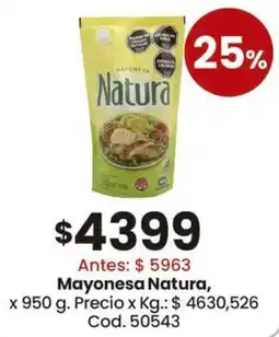 Coto Natura mayonesa oferta