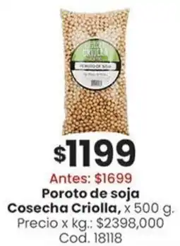 Coto Cosecha criolla poroto de soja oferta