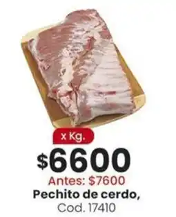 Coto Pechito de cerdo oferta