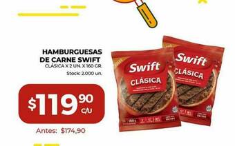 Super MAMI Hamburguesas De Carne Swift oferta