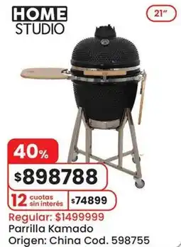 Coto Home studio parrilla kamado 21" oferta