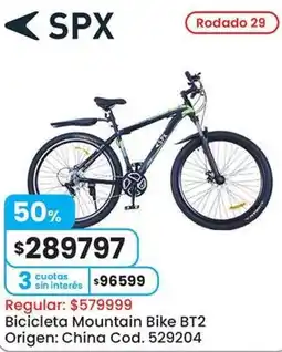 Coto Spx bicicleta mountain bike BT2 oferta