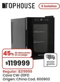 Coto Tophouse cava CW-20FD oferta