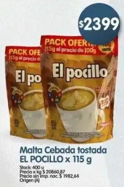 Supermercados Buenos Días El pocillo malta cebada tostada oferta
