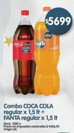 Supermercados Buenos Días Coca cola combo regular oferta
