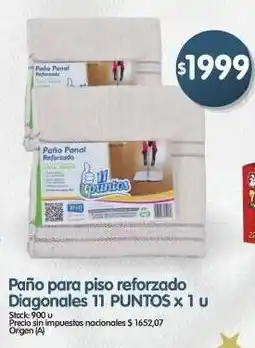 Supermercados Buenos Días Paño para piso reforzado diagonales oferta
