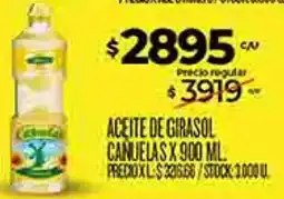Supermercados DIA Cañuelas aceite de girasol oferta