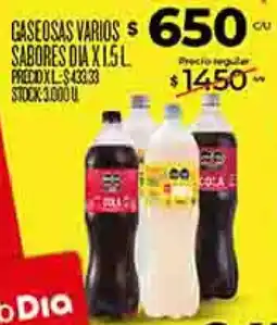 Supermercados DIA Dia gaseosas varios sabores oferta
