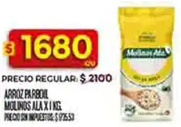 Supermercados DIA Molinos ala arroz parboil oferta