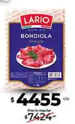 Supermercados DIA Lario bondiola oferta