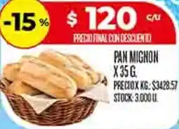 Supermercados DIA Pan mignon oferta