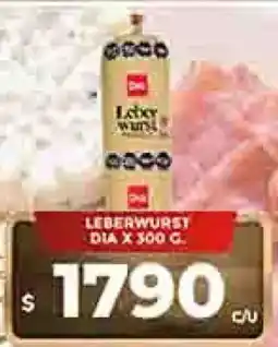 Supermercados DIA Dia leberwurst oferta