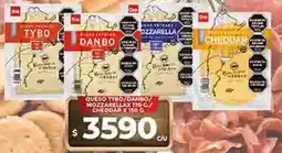 Supermercados DIA Dia queso tybo/danbo mozzarella oferta