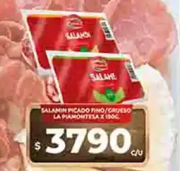 Supermercados DIA La piamontesa salamin picado fino/crueso oferta