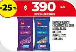 Supermercados DIA Dia limpiador multiuso concentrado para diluir lavanda marina oferta
