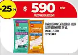 Supermercados DIA Dia limpiador concentrado para diluir band/cocina oferta