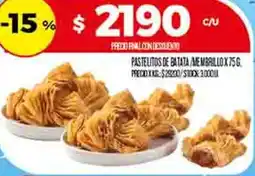 Supermercados DIA Pastelitos de batata/membrillo oferta